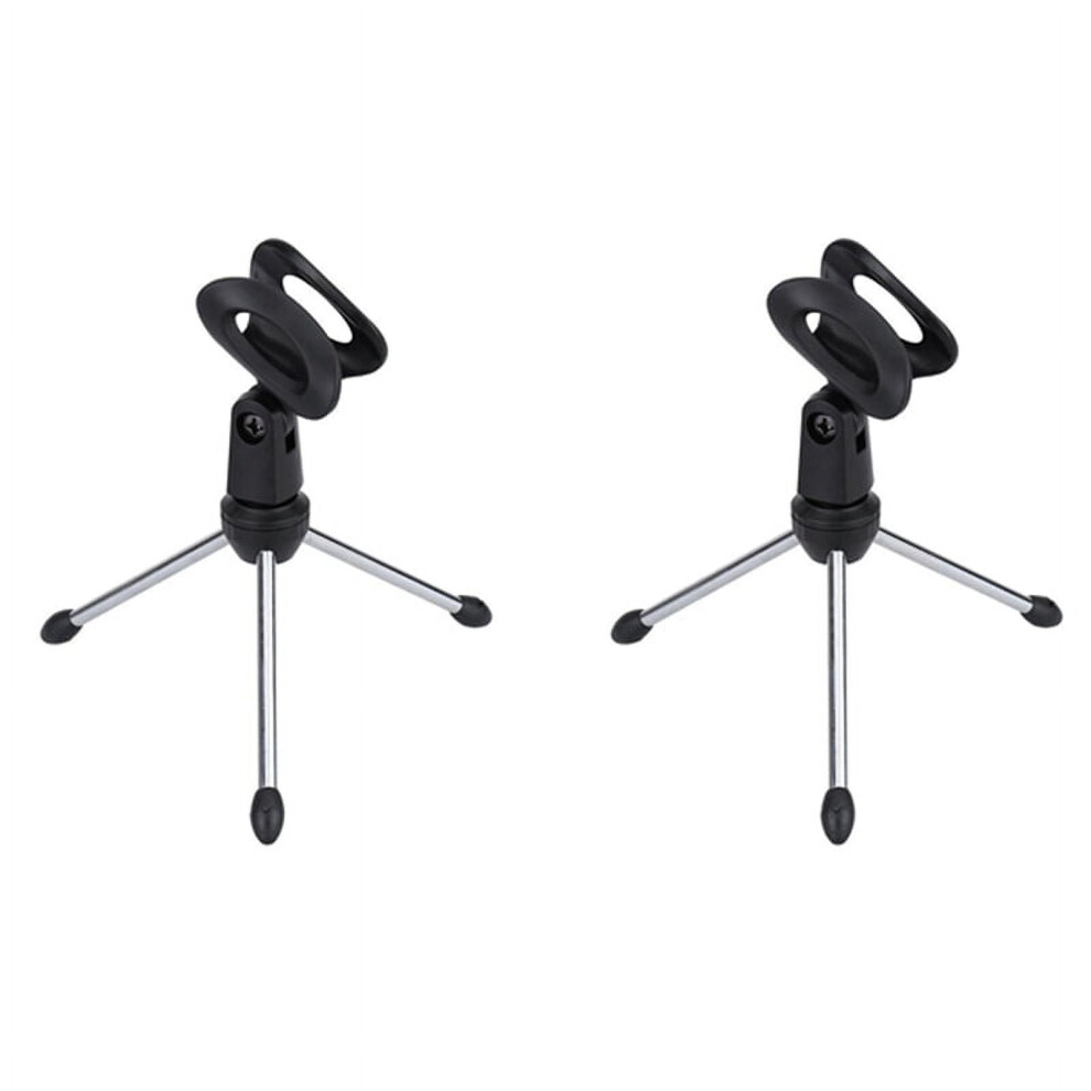 Desktop Mic Stand Adjustable Angle Foldable Tripod 9370362144096