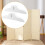 Support de pare-soleil en bois blanc (2 pièces) 6