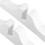 Support de pare-soleil en bois blanc (2 pièces) 8