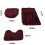 Bathroom Rug Set Microfiber Non-Slip3-Piece 3