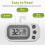Digitale koelkastthermometer, zwart, 2 stuks 3