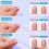 Glass Nail File Double-Sided 180/320 Grit with Case 4