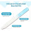 Glass Nail File Double-Sided 180/320 Grit with Case 8