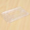 Suport vertical rigid pentru ecusoane, din plastic, dublu, 10x6cm 2
