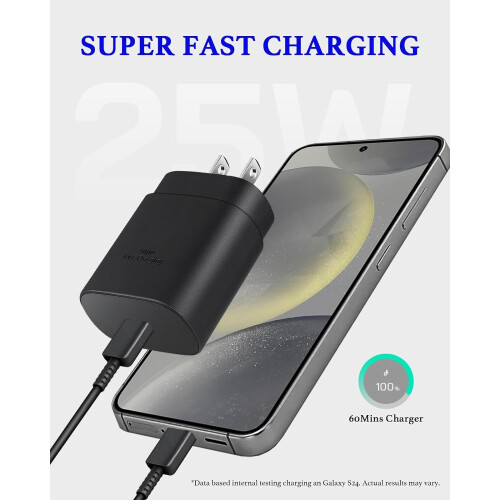 Type C snellader 25W USB-C 2-pack 3 meter kabel 2