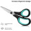 Heavy Duty Scissors with Sharp Blades and Comfort Grip 8 2