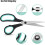 Heavy Duty Scissors with Sharp Blades and Comfort Grip 8 4