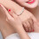 Hollow Bead Charm Bracelet Adjustable Women's Bangle 3