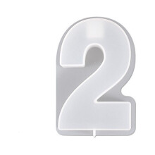 Valentine's Day Silicone Number Mould for Resin and