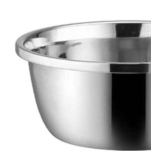 Stainless Steel Vegetable Chopper Bowl 28cm 3-Piece 1