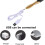 Set croșete iluminate 2,5 mm - 14,0 mm, 17 buc. 6