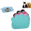 Jacenvly silicone pet feeding mat non-slip pink 1