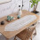 QUTETN white cotton lace table runner rectangular 6