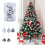 Christmas Ornaments Balls Silver 4cm 34pcs 6
