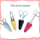Leather Scissors Sheath for Sewing 6 Pcs 4