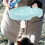 Slow-feeding pet bowl white non-slip1piece 4