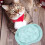 Slow-feeding pet bowl white non-slip1piece 6