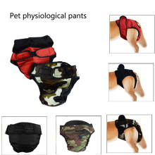 Jacenvly dog sanitary pants black physiological diaper