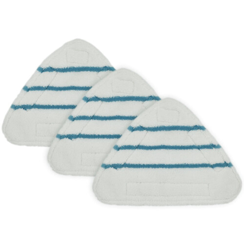 Microfiber Mop Pads Triangle Washable 3 Pcs