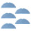 Replacement mop pads for Roborock S7 vacuum cleaner 5-pack 1