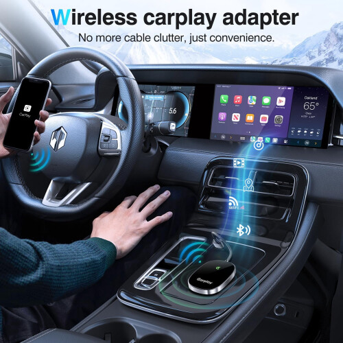 Wireless CarPlay Adapter Black 1-pack 1