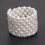 Pearl elastic bracelet multilayer 7 rows 6
