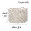 Pearl elastic bracelet multilayer 7 rows 7