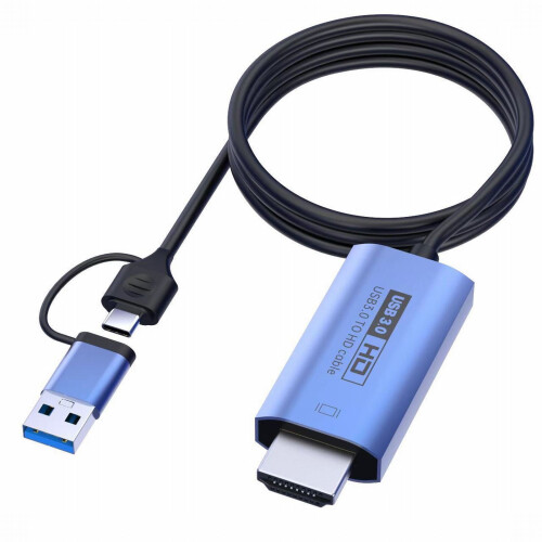 Universal Travel Adapter USB 3.0 and Type-C 1 pcs