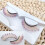 Kmxyo 3D false eyelashes fluorescent fiber gradient 1 pair 4