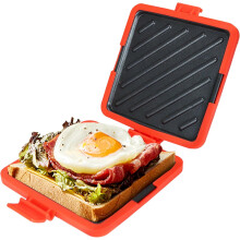 Microwave Sandwich Maker Yellow Portable 1 unit