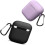 QUTETN AirPods 2 silicone case with charging support and 2
