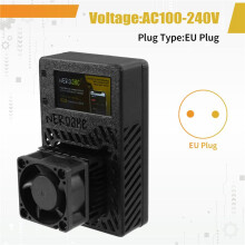 Minero en Solitario Bitax Gamma Nerdaxe 601 de 1.2TH/S, 18-22W, BTC, de Código Abierto, Chip ASIC BM1370, de S21 Pro Miner, Enchufe Europeo.