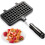 Non-stick waffle maker aluminum 8 inch portable 1