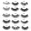 False Eyelash 3D Curly Handmade 1 Set 6