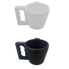 Ice Cream Pint Holder with Spoon Slot - Cozy Grip with Fuzzy Texture - Vibrant Colors - Comfortable Ergonomic Handle A