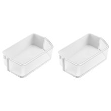 Refrigerator Door Shelf Basket Right 2 pcs