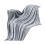 Gray Coral Flannel Blanket Polyester 5.85x7.8 in 2