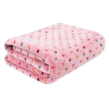 Jacenvly pet blanket flannel winter dog bed mat 1 piece