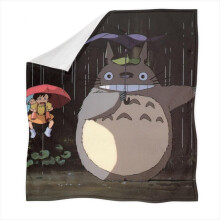 My Neighbor Totoro Flannel Blanket Soft Lightweight 50x60 in