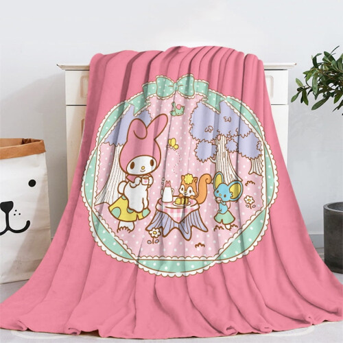 Sanrio soft anti-pilling blanket single size