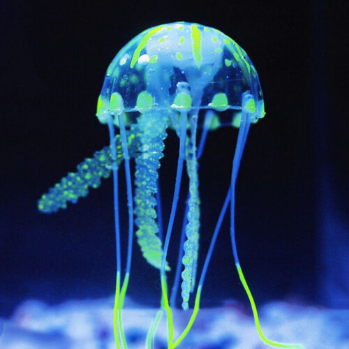 Artificial Jellyfish Ornament for Fish Tank 1 Piece