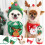 Nightmare Before Christmas Pet Bib Red Santa Pinafore for 1