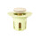 (Green) Flower Shape Filter Anti-Clogging Basin Bounce Core,Push Pop-up Drain Filter 1