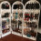 Limei earring holder organizer acrylic 4-tier black 6