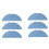 Replacement Mop Pads for Roborock S7 Vacuum Cleaner 6 Pack 1
