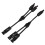 Solar Y-branch parallel adapter cable waterproof 2-4 pcs 4