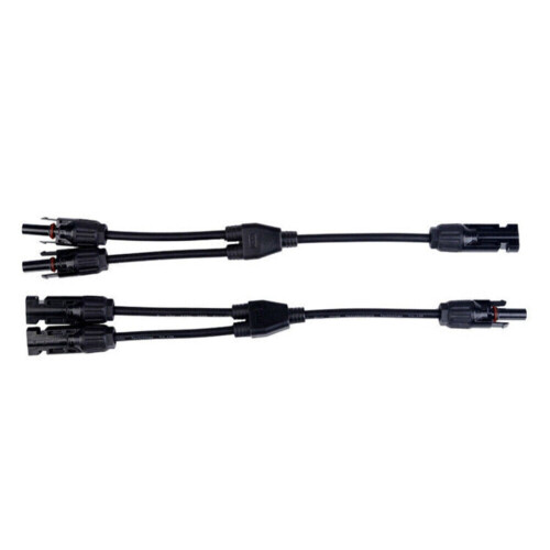 Solar Y-branch parallel adapter cable waterproof 2-4 pcs 2