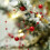 Husfou berry beaded garland 10 ft 30 LED red 6