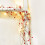 Husfou berry beaded garland 10 ft 30 LED red 7