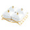 Kowaku appetizer platter with lid and 4 bowls 4